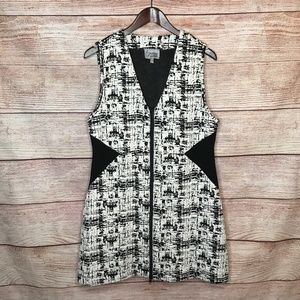 *FLAW* Lynn Ritchie Silver | Black & White Dress